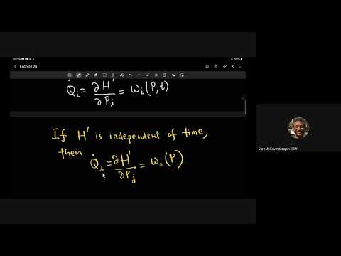 Lecture20: Hamilton-Jacobi equations