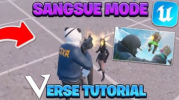 How To Make Sangsue in Fortnite with UEFN VERSE ! ( TUTORIAL )