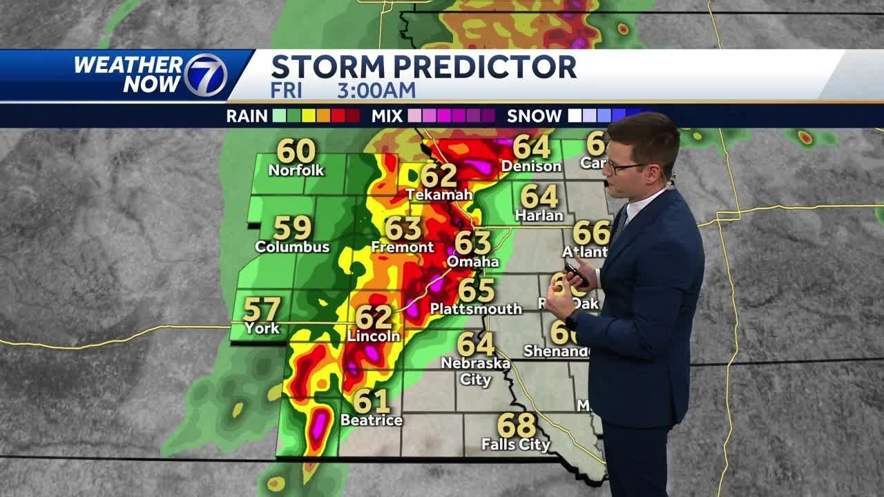 Another round of severe storms likely tonight - YouTube