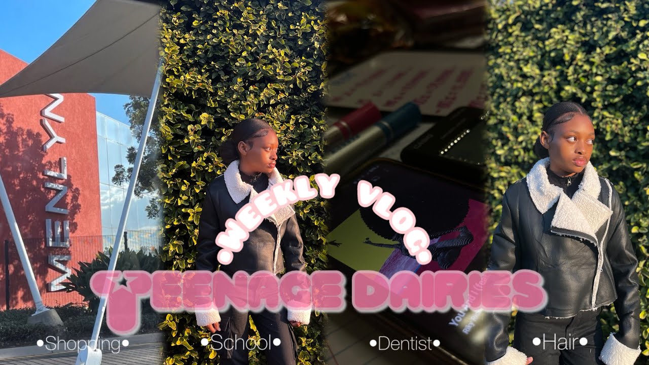 Teenage Diaries EP:1 ☆ ┃School,shopping,haul,birthday dinner ┃South African YouTuber