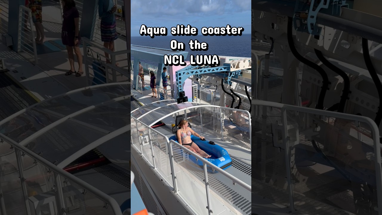 Aqua slide coaster