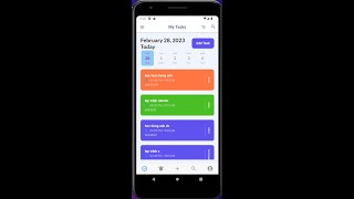 Demo Task Management -  Flutter Firebase CRUD (Create, Read, Update, Delete)