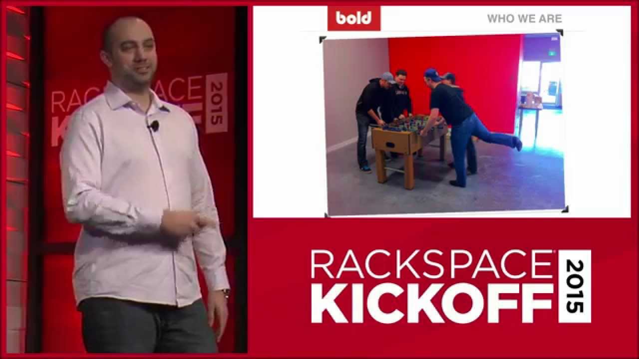 Bold Apps Talking At The Rackspace 2015 Kickoff YouTube Bold apps talking at the rackspace 2015 kickoff youtube