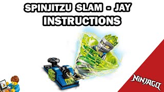 LEGO INSTRUCTIONS - Spinjitzu Slam - Jay - NINJAGO - LEGO Set 70682