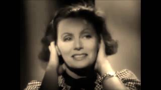 Garbo's test for "The Duchess of Langelais"