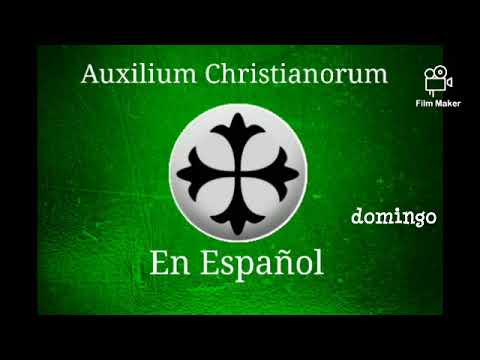 1 Auxilium Christianorum En Español - domingo