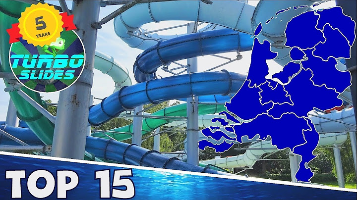 TOP 15 Waterglijbanen in Nederland!!