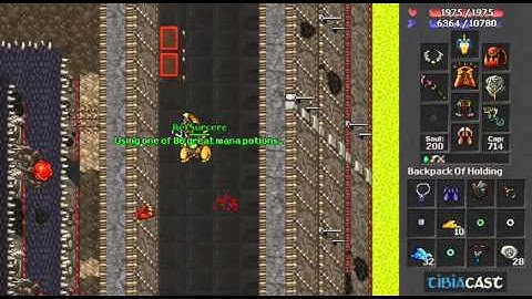 Knight 314 Bot down Tibia