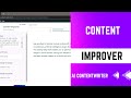 How to Use Content Improver in WP AI Content Writer