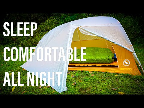 How To Sleep In A Tent And LOVE It