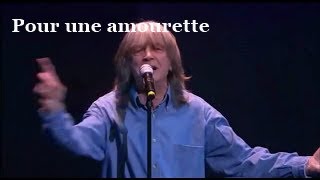 Leny Escudero - Pour une amourette (live 2007) chords