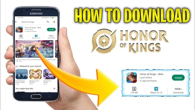 Honor of kings is Finally here! How to Download honor of kings 