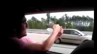 Exploding condom at 75mph