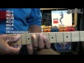 Michael Jackson "Rock With You" Style Chord Shape TABS Tutorial EricBlackmonGuitar HD
