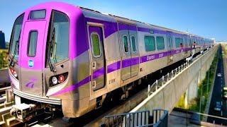 桃園機場捷運直達車台北車站~環北站來回搭乘紀錄 \/ Taoyuan Airport MRT Express Taipei Main Station ～ Huanbei Journey scenery
