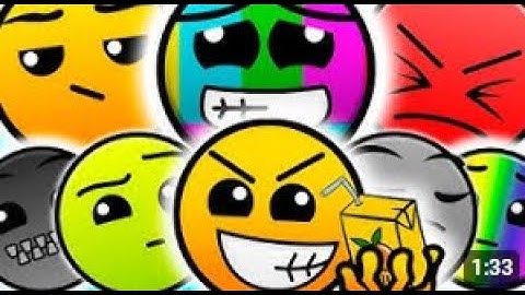 CUSTOM Geometry Dash Difficulty Faces But Everyone Is REVERSE Version 4 5