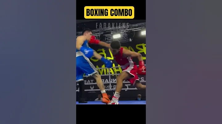 Boxing combo 🥊 #boxing #mma #training #kickboxing #usa