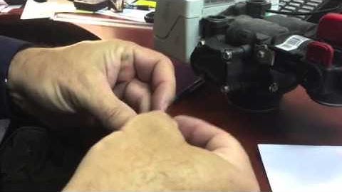 485HE Brine button Softener