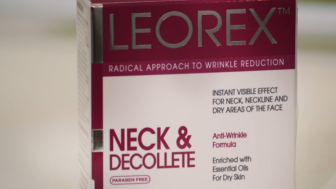 Линия антиэйджинг Leorex Бустер для шеи и зоны декольте Leorex Neck