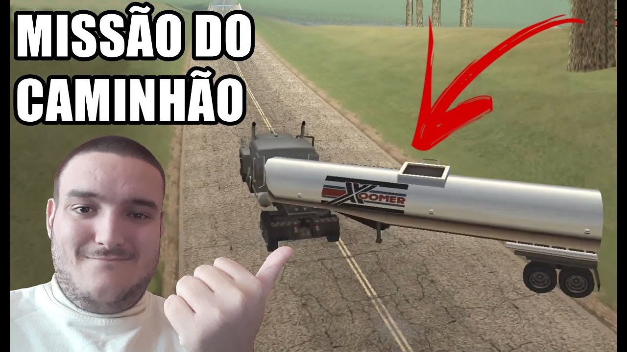 GTA San Andreas #28 - VIREI CAMINHONEIRO! (Missões de Caminhão) 