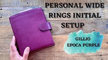 Gillio Personal Wide Rings Initial Setup || February 2021