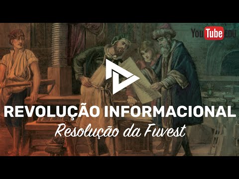 RESOLUÇÃO 1º FASE FUVEST - REVOLUÇÃO INFORMACIONAL