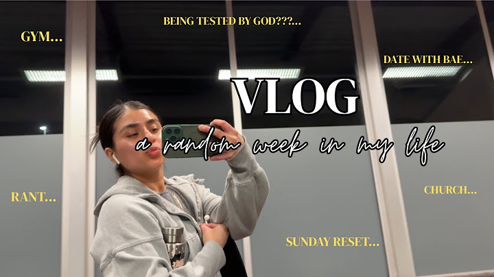 VLOG// Random Week Vibes | Clean with Me, Church, Ranting & More🤍