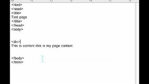 Shortcuts for How to Wrap Content in Divs With an HTML Editor : Web Design & WordPress