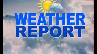 Weather report template sample