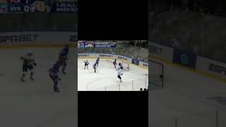 Lafreniere tips in a shot for a panthers goal #hockeyclips #hockeyhighlights #stanleycup #nhl