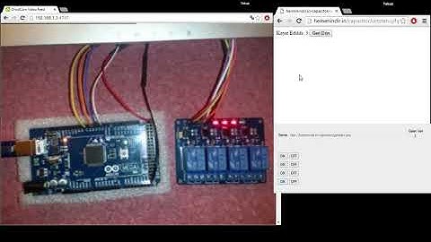 Arduino + PHP + C# Online Relay Control Serial Communication