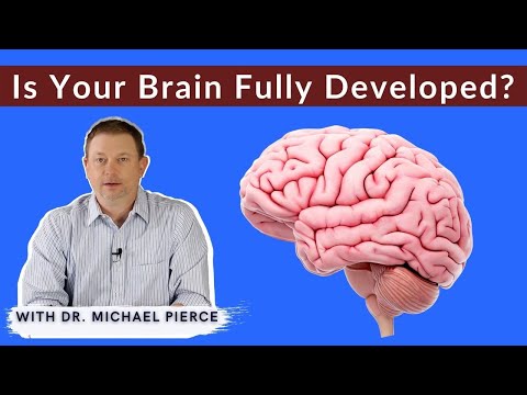 Video: Op welke leeftijd zijn de hersenen volledig ontwikkeld?