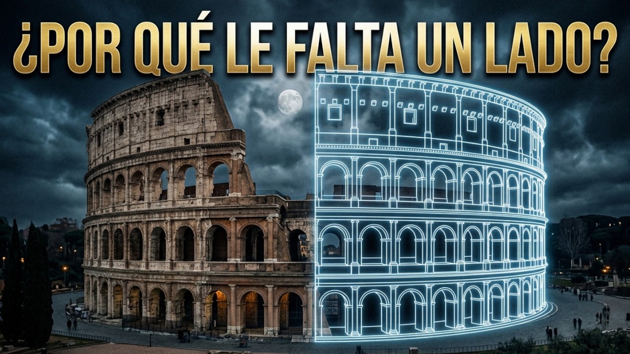 ¿Por qué falta un lado del Coliseo? La historia que Roma no cuenta