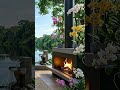 Serene Lakeside Orchid Jazz | Relaxing Escape #shorts #jazzforrelax