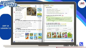 Academy Stars 2 Unit 10 Lesson 7, 8