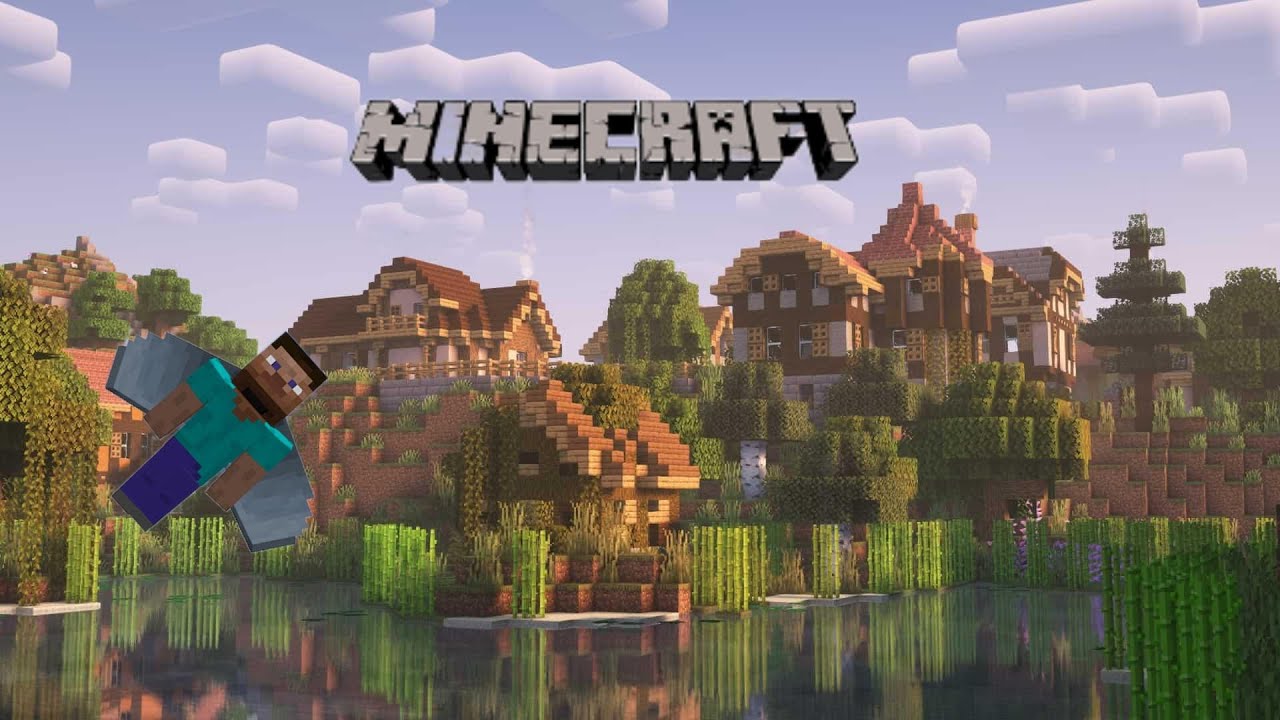 Flying Elytra Across Our Minecraft World - YouTube