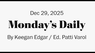 The Washington Post / LA Times Crossword 29/12/2025