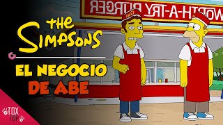 Abe era dueño de hamburguesas Krusty | Los Simpson