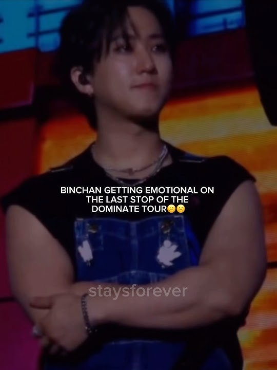IM SOBBING-😭☹️#bangchan#changbin#straykids#kpop#dominate#concert#relatable#trending