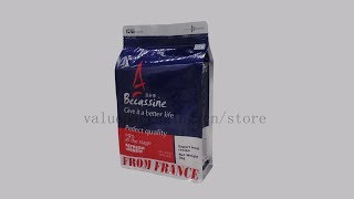 408 flat bottom pet foods pouch china producer