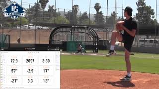 Troy Khasaempanth, LHP, Santiago High School Class of 2026, Bullpen w/ Trackman Data