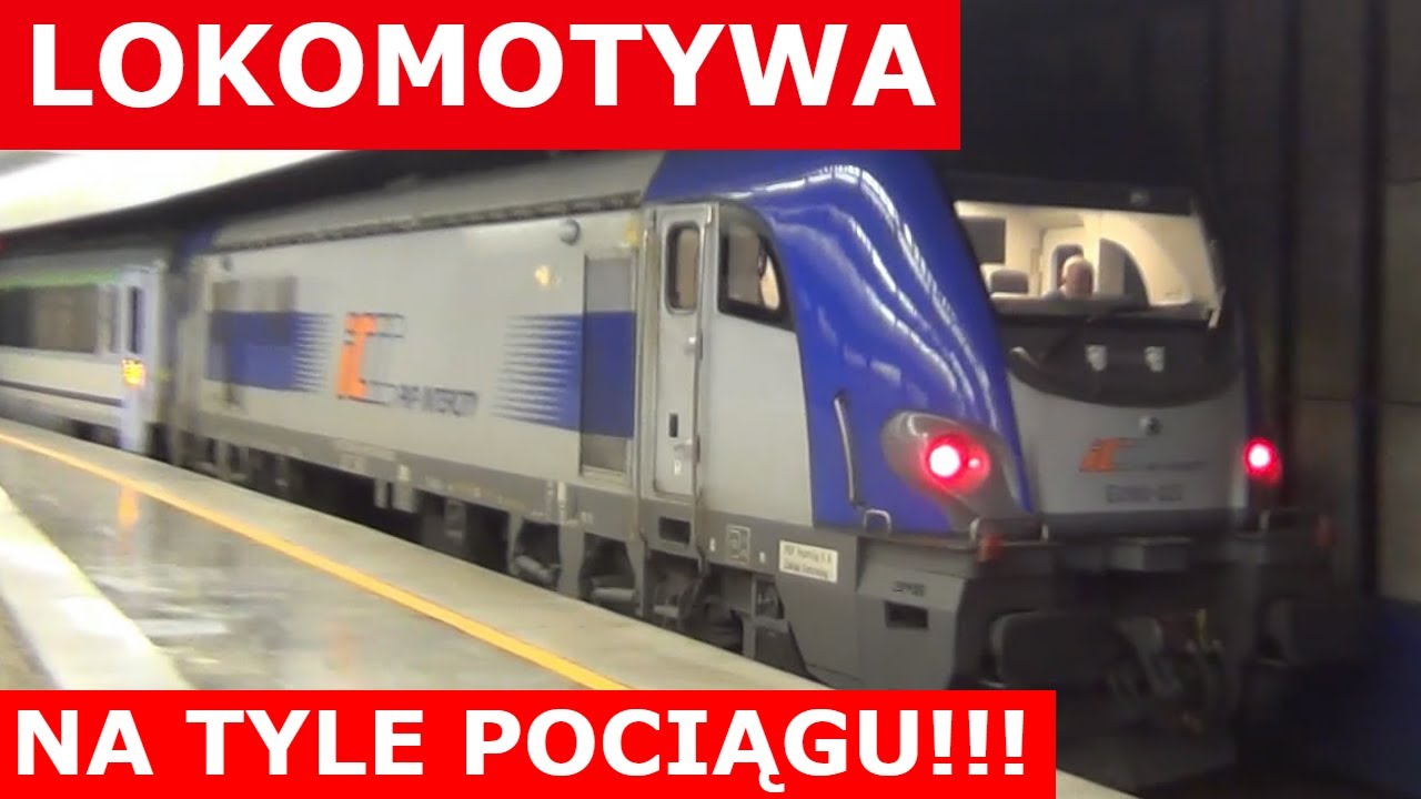 Warszawa Centralna Pociągi PKP Intercity 2 Lokomotywy IC Wybrzeże