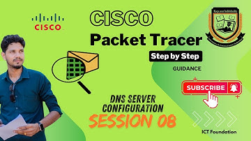 DNS server Configuration | Web Server  |Packet Tracer|Session 8| Networking|Tamil| S.N.VITHOO|Cisco