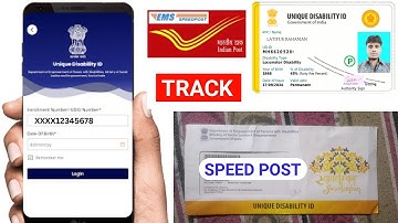 यूडीआईडी कार्ड बड़ा अपडेट ||  पोस्ट ट्रैकिंग आईडी कैसे निकले || Udid Card ka Tracking Number 2025