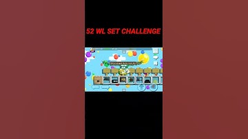 Best 52wl set challenge #shorts #growtopia