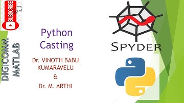 Python Casting by Dr. Vinoth Babu Kumaravelu
