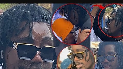 Décès Momy ,Maman Diaga En larme dans les bras Wally seck et bougane Après l’inhumation de Momy..