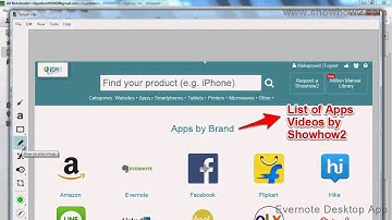 Evernote Desktop App - How To Draw Or Scribble On An Image In A Note