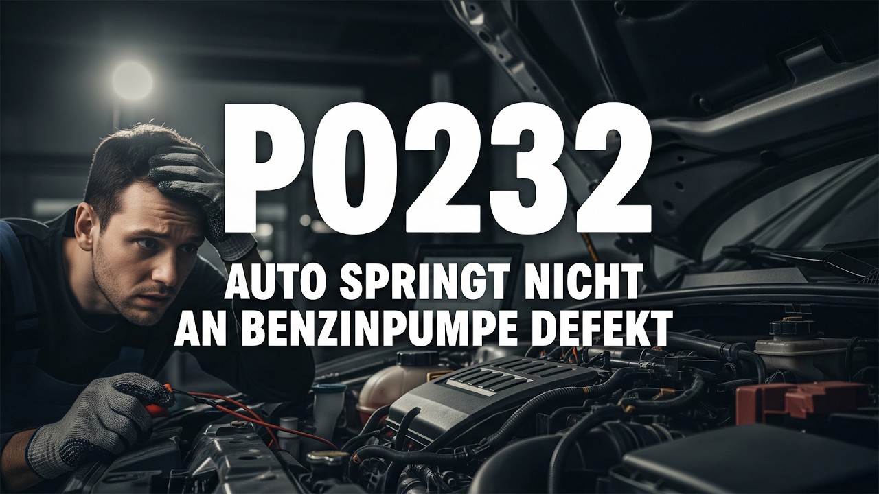 Was ist der P0232 Obd2 Fehlercode - Benzinpumpe Relais prüfen - YouTube