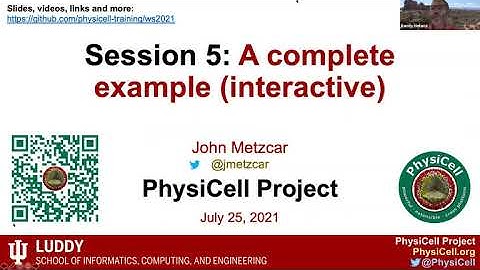 PhysiCell ws2021 Session 5: A complete example (interactive)